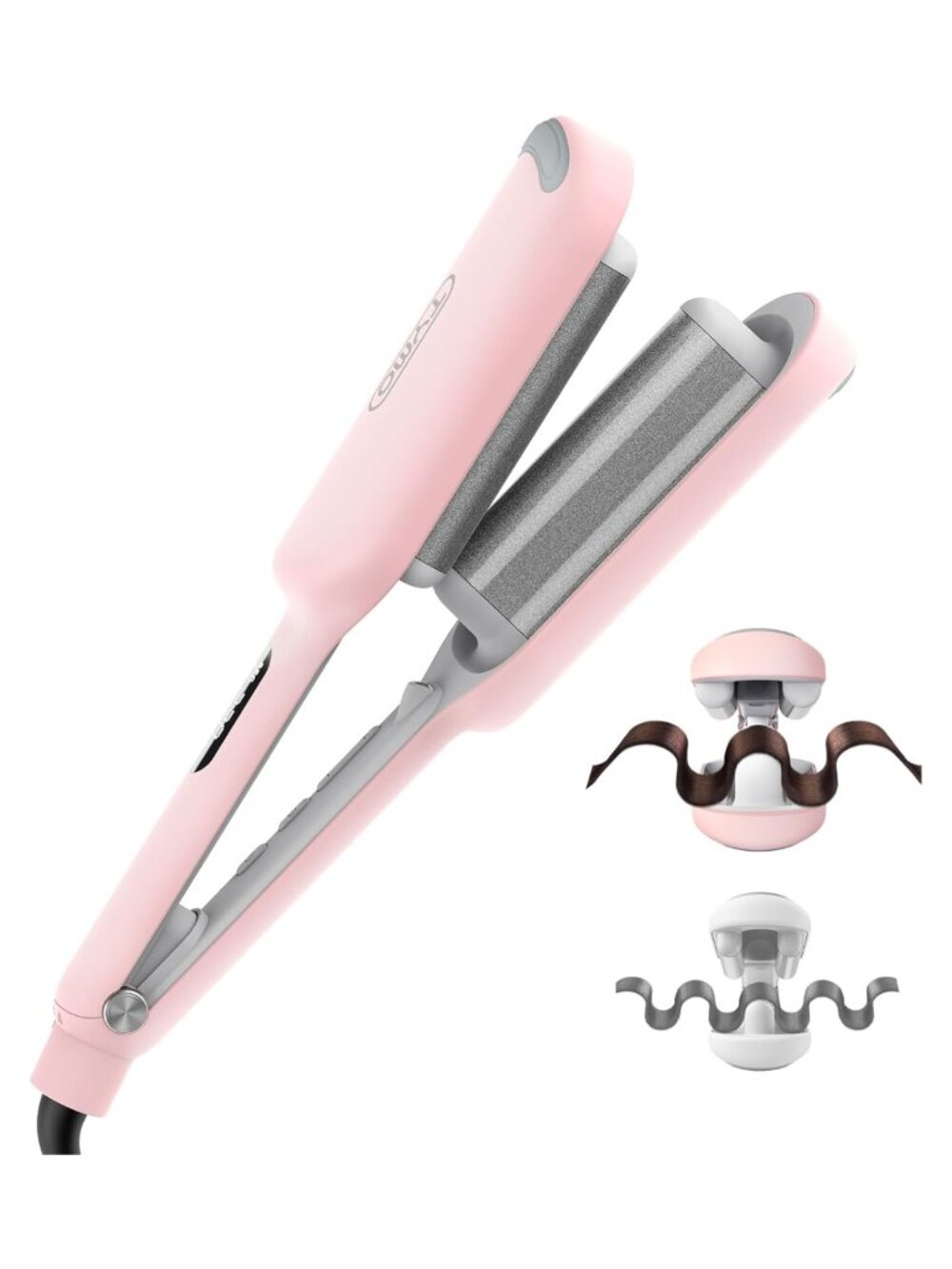 Beach Waves Hair Curling Iron 1.25 Inch Ceramic